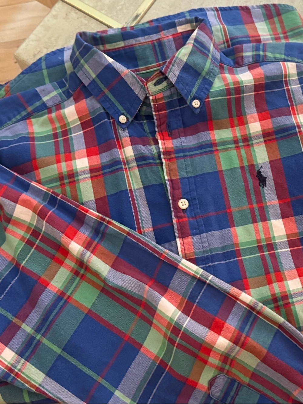 Polo by Ralph Lauren Multicolor Plaid Button-Down Shirt
